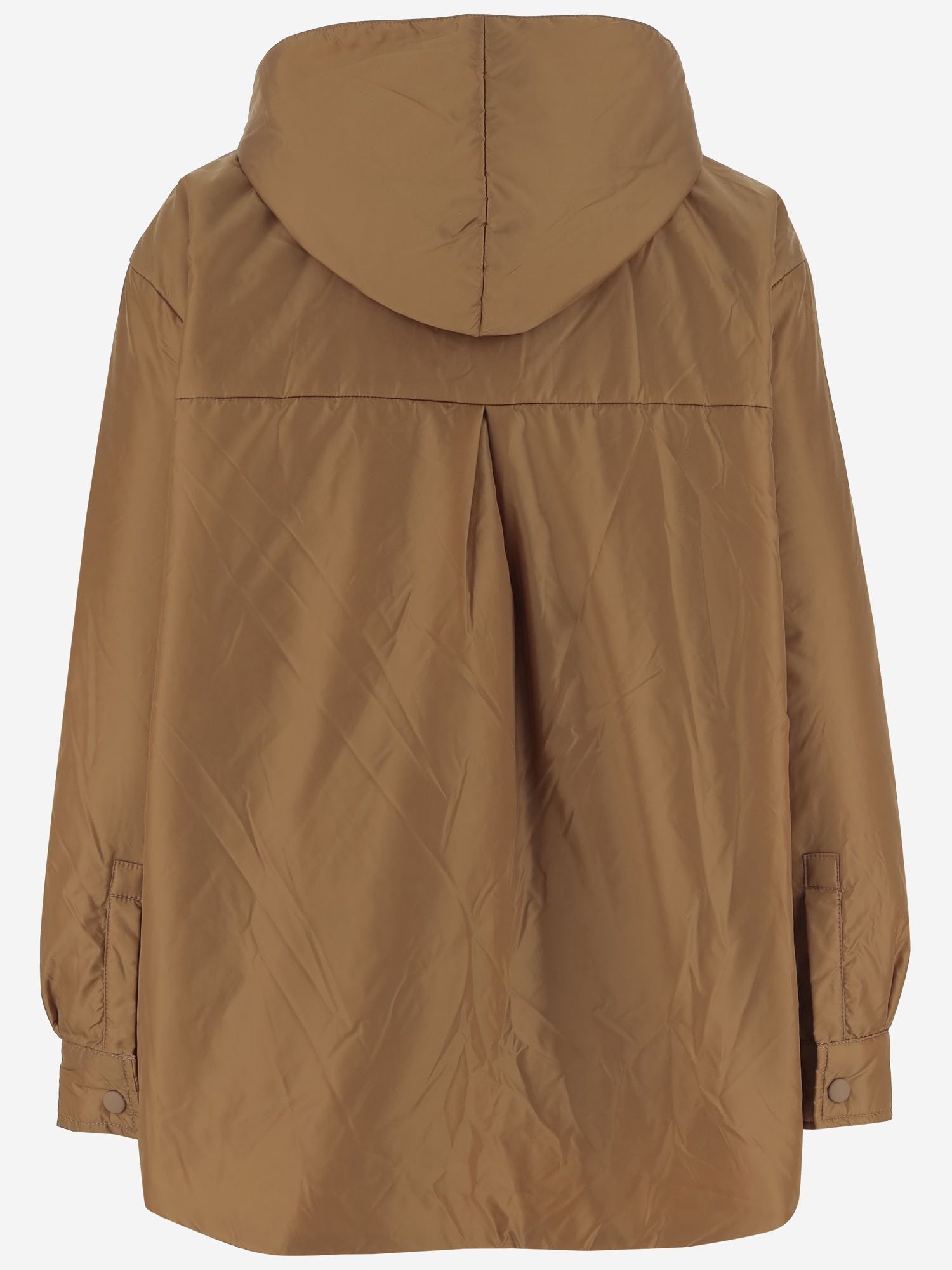 Aspesi Hooded Jacket In Brown