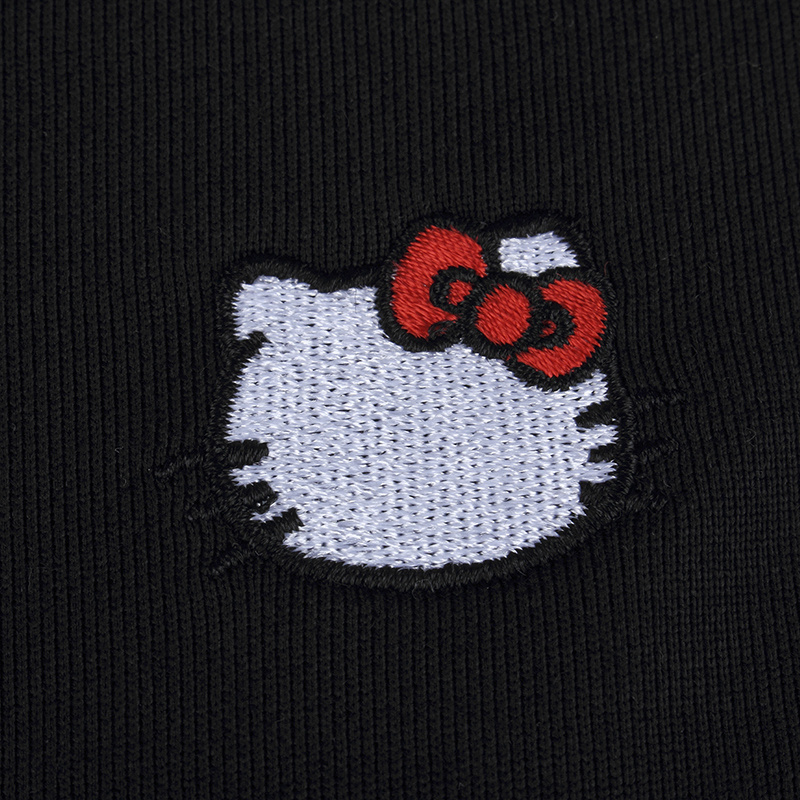 Pinko X Hello Kitty Zipper Casual Jacket In Black
