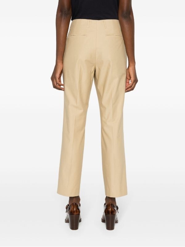 Dries Van Noten Casual Pants With Belt Loops In Nude