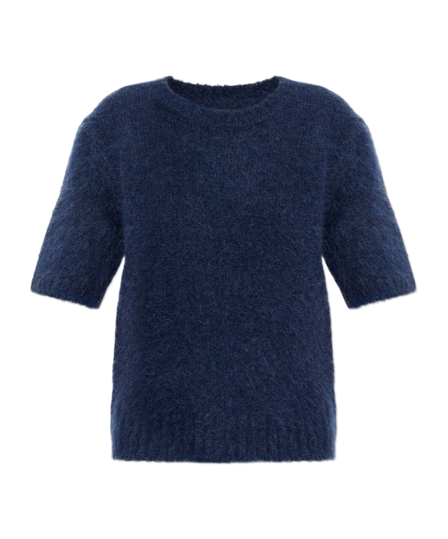 Samsoe & Samsoe Sajeanne Short-sleeve Top In Blue