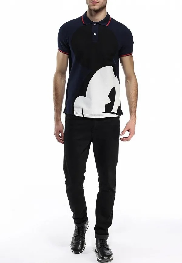 ICEBERG PRINTED POLO SHIRT