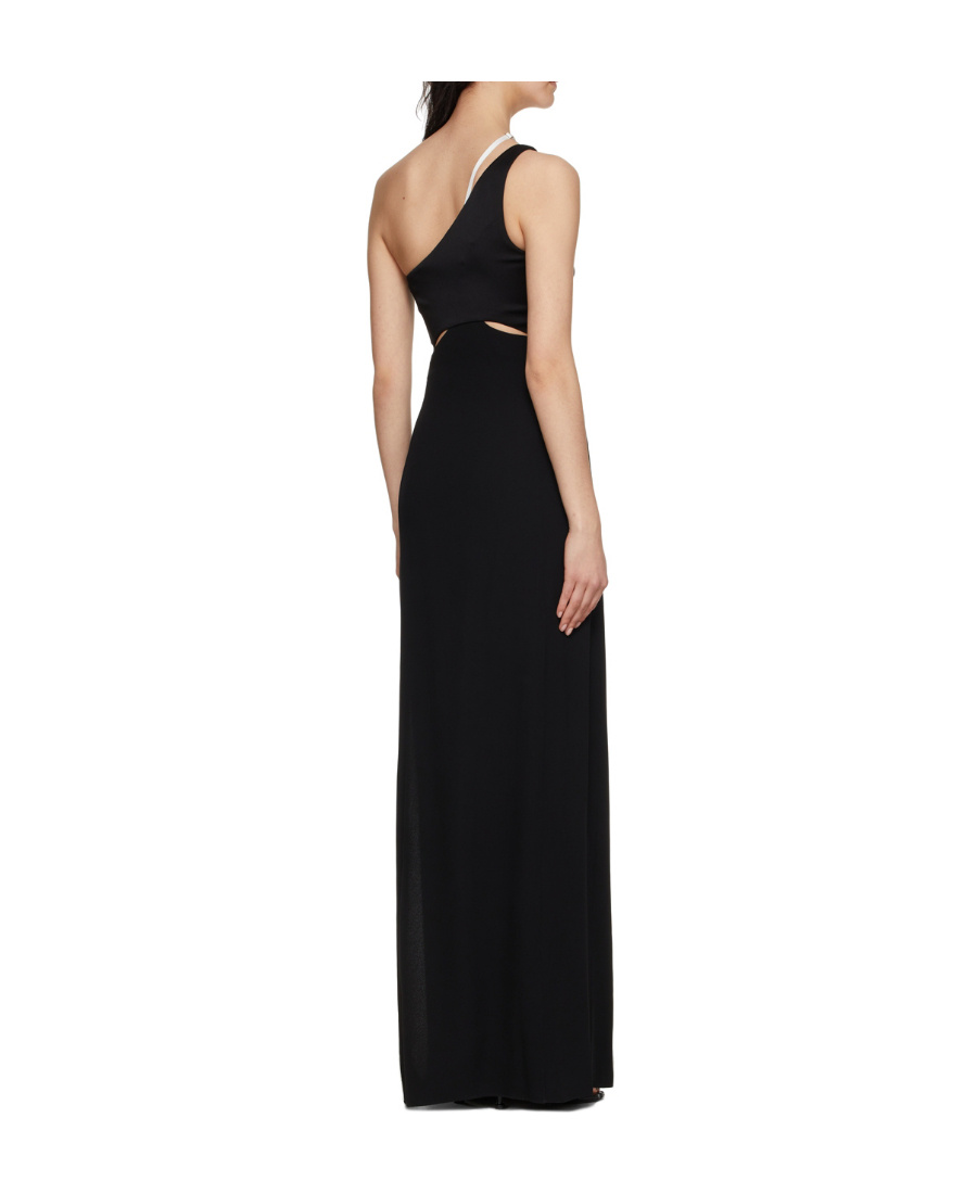 Givenchy One-shoulder Cut Dress Dress In Black