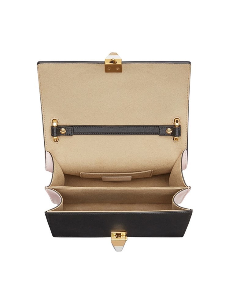 Fendi X Fila Limited Cooperation Mania Series Shoulder Bags In Black