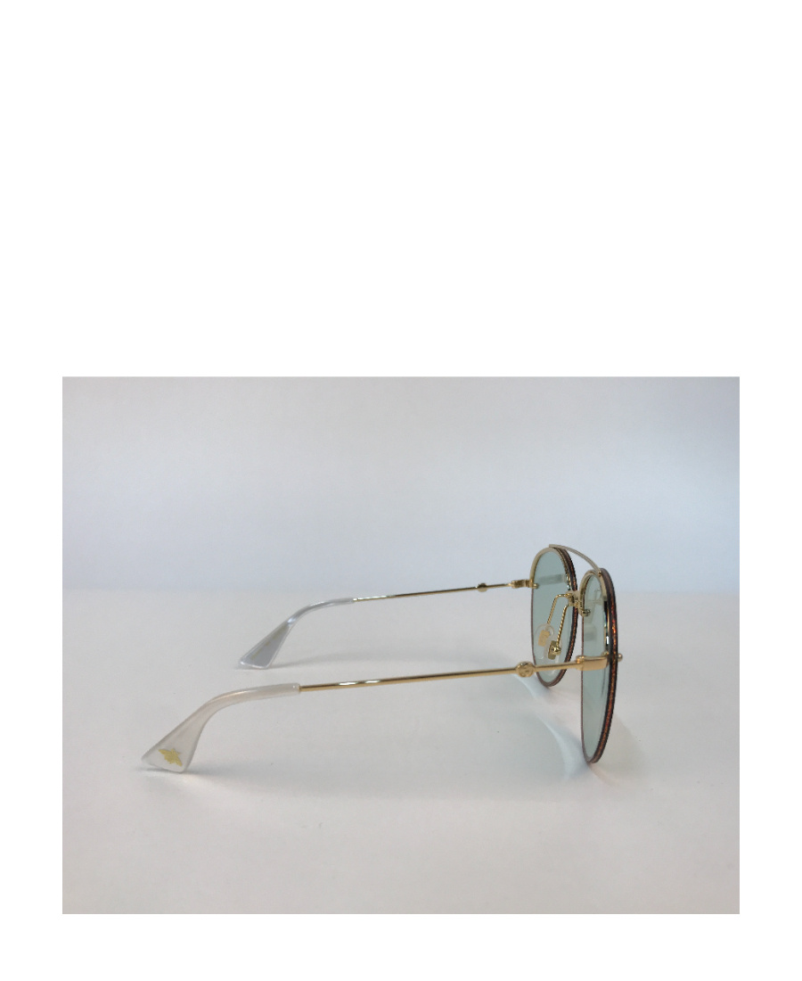 Gucci Pilot's Classic Sunglasses In Gray