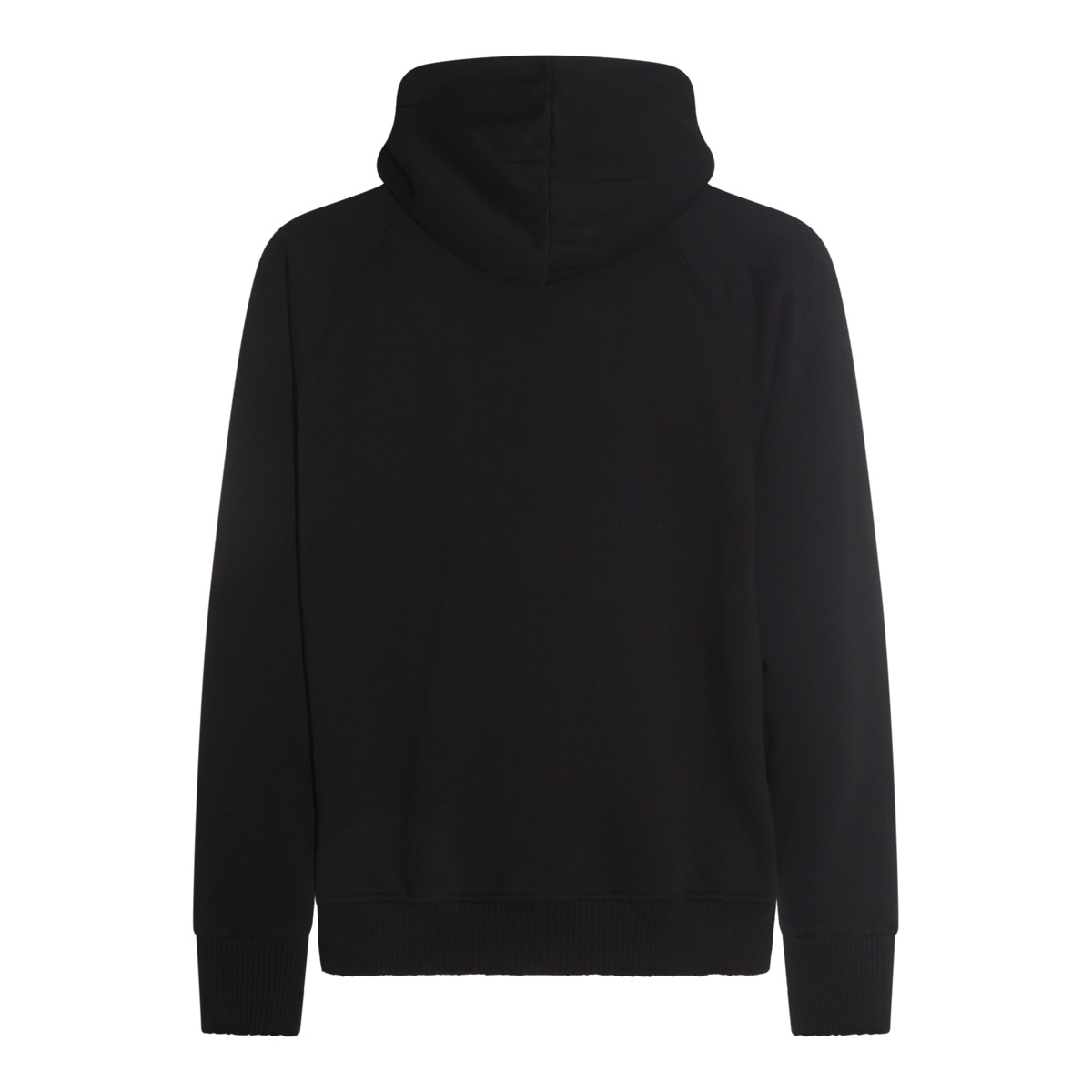 Thom Krom Black Cotton Sweatshirt In Black