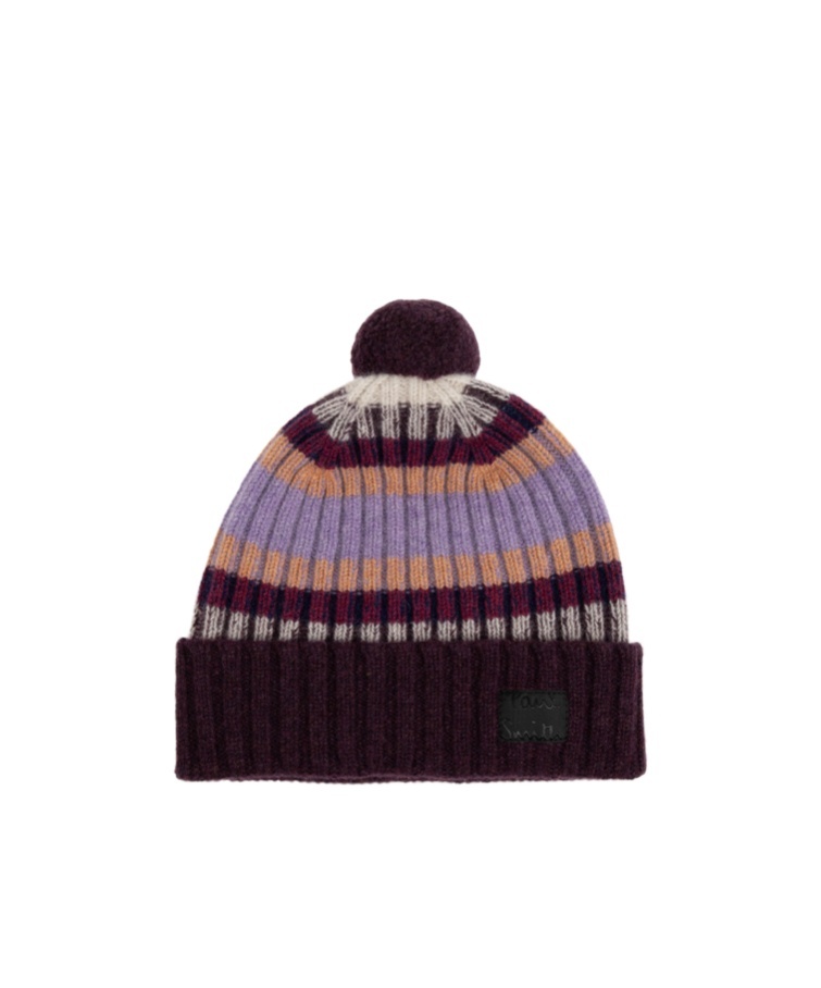 Paul Smith Logo Hat In Brown