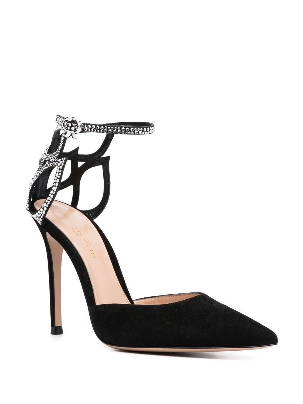 Gianvito Rossi Cusp High-heeled Shoes In Black