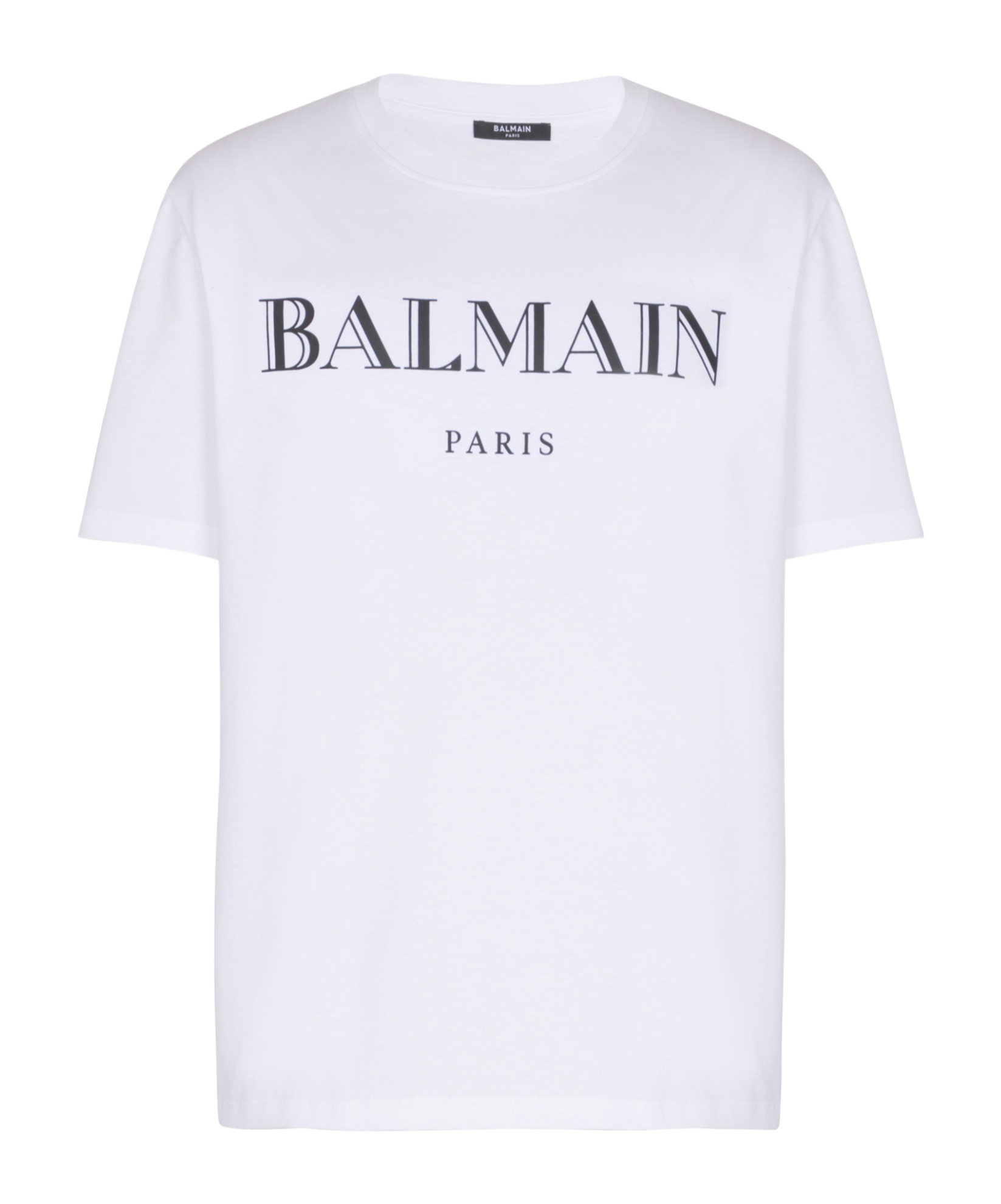 Balmain Paris Logo T-shirt In White