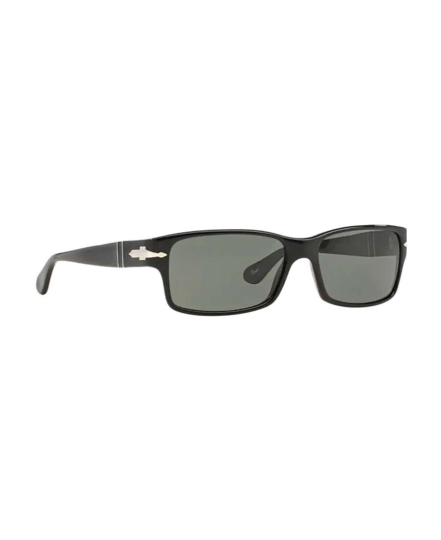 Persol Rectangular Frame Sunglasses In Black