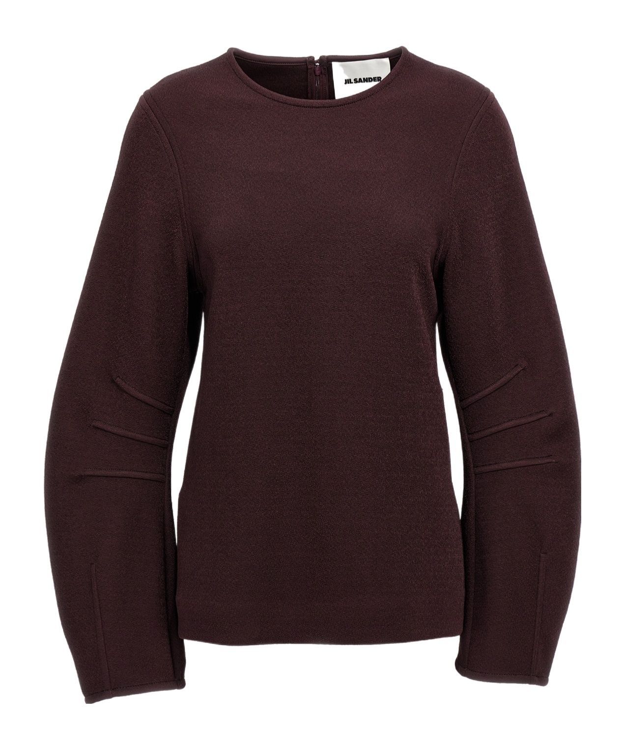 JIL SANDER TEXTURED SWEATSHIRT
