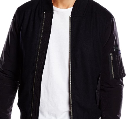 ARMANI JEANS ZIP CASUAL JACKET