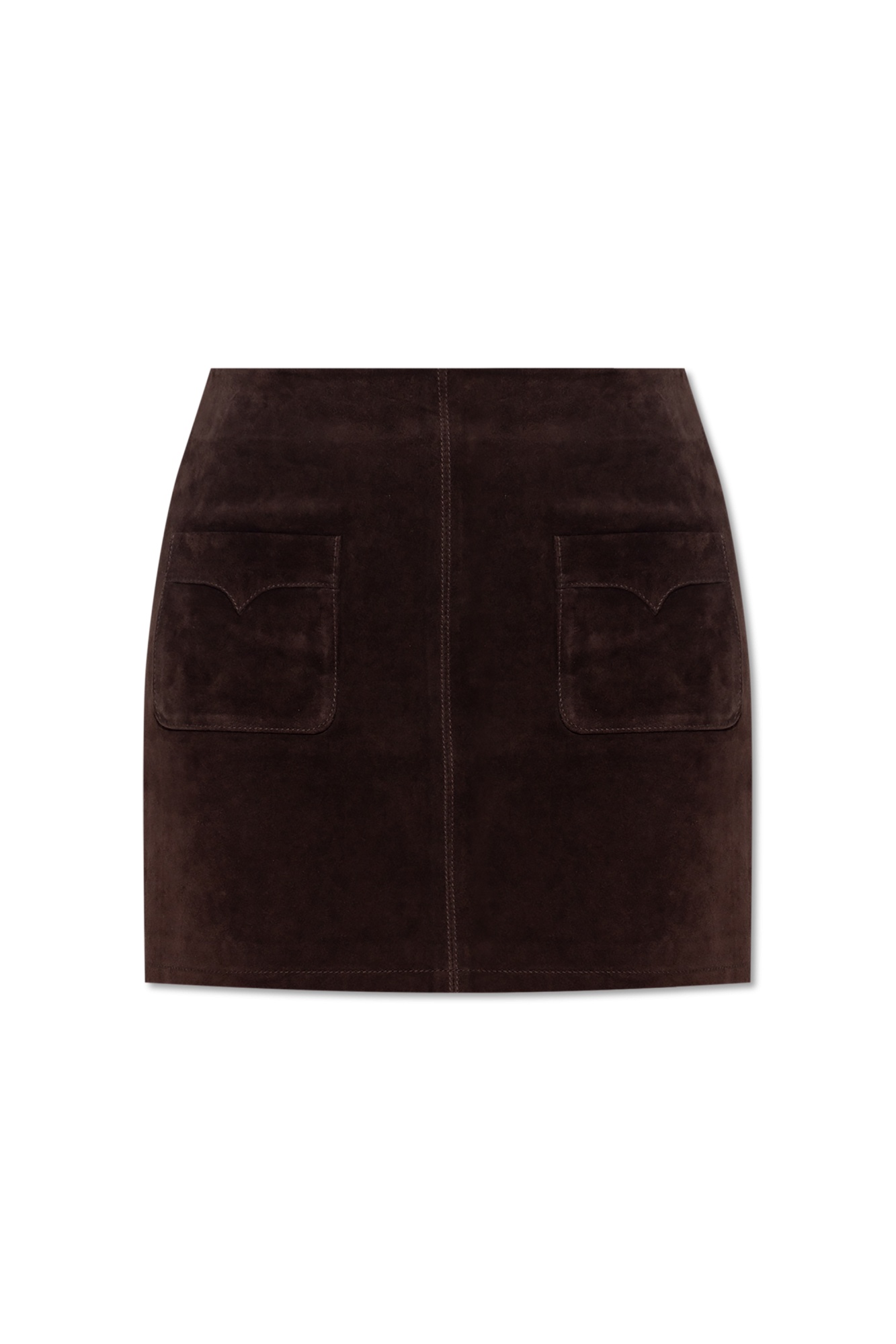 Zadig & Voltaire A-line Skirt In Burgundy