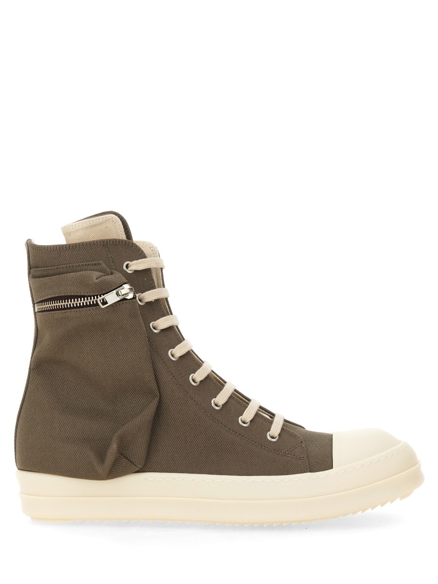 Rick Owens Drkshdw Cargo Sneakers In Brown