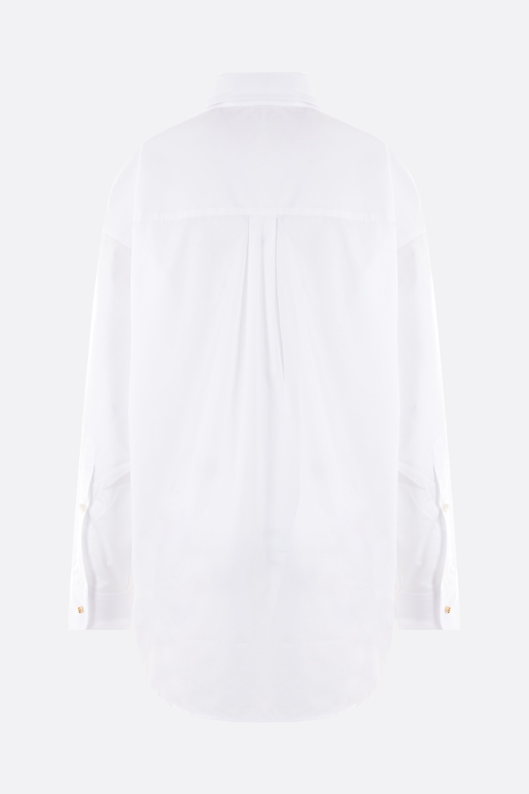 Stella Mccartney Collared Long-sleeve Shirt In White