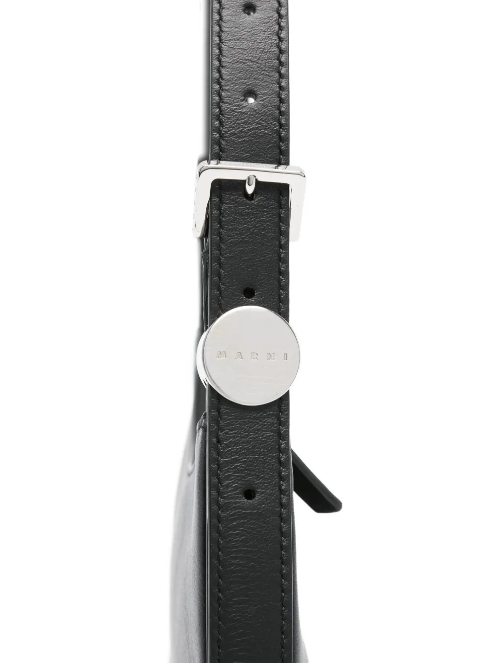 Marni Versatile Shoulder Bag Adjustable Strap In Black