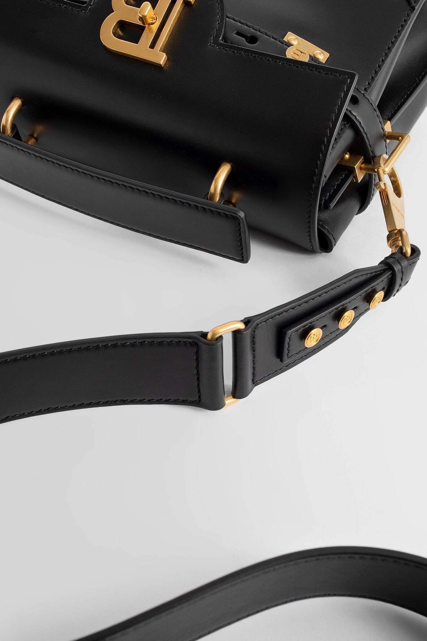 Balmain B-buzz 23 Tote Bag In Black