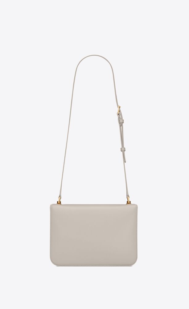 Saint Laurent Le Carré Satchel In White