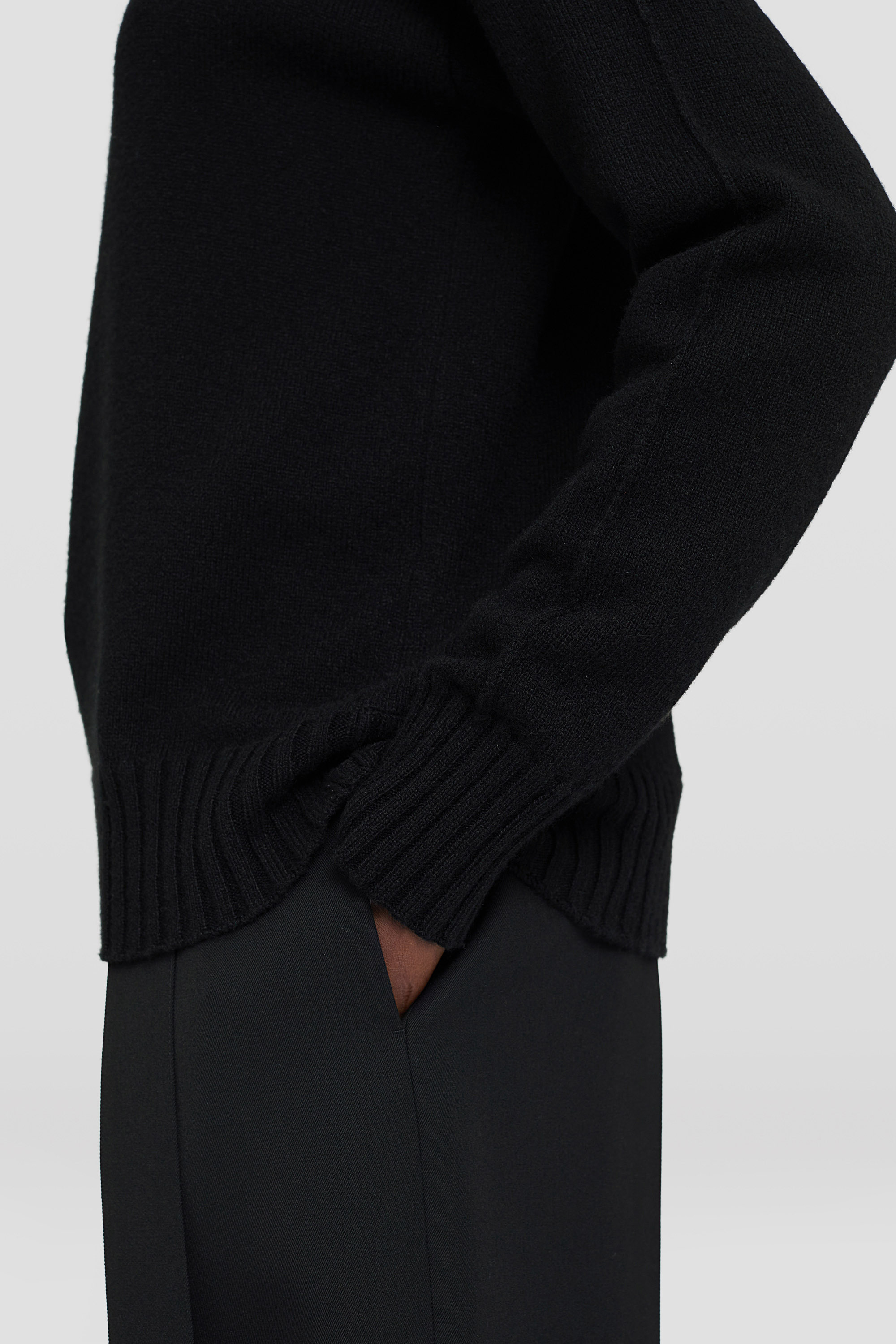 JIL SANDER JIL SANDER CREWNECK RIBBED JUMPER