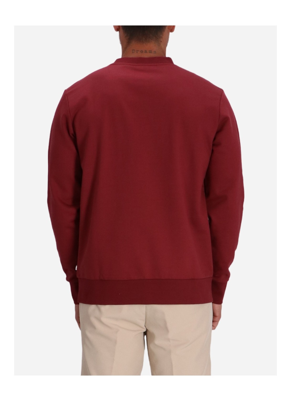Hugo Boss Long-sleeved Sweater In Red