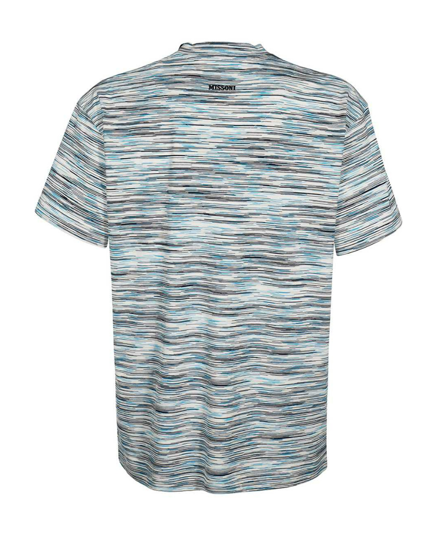 Missoni Man T-shirt Green Size 3xl Cotton In Multicolor