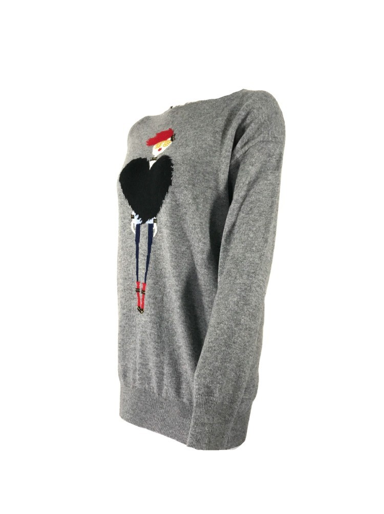 MOSCHINO LONG-SLEEVED SWEATER