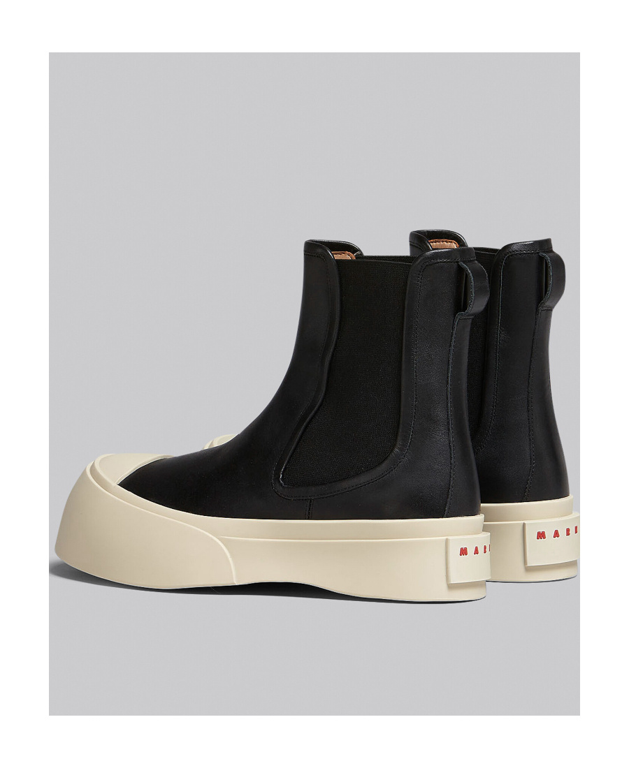 Marni Black Pablo Chelsea Boots In Black