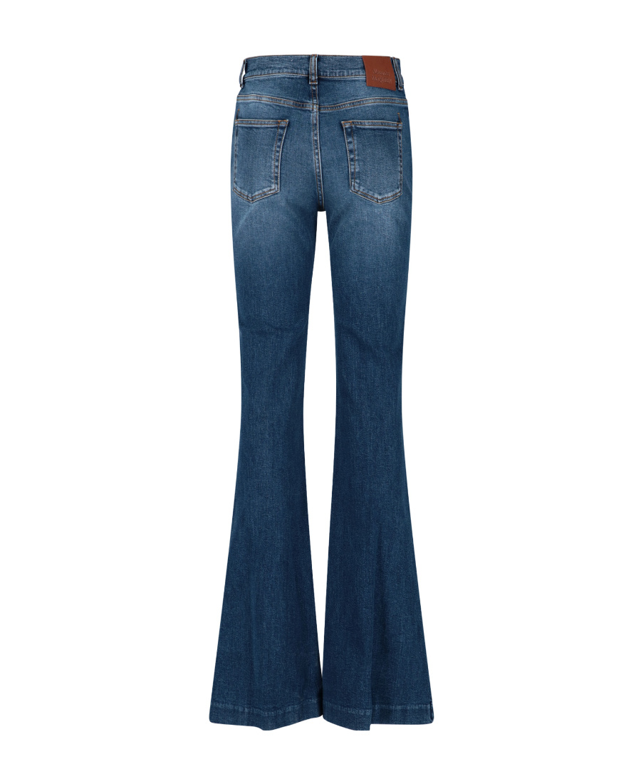 Alexander Mcqueen Alexander Mc Queen Bootcut Jeans In Blue
