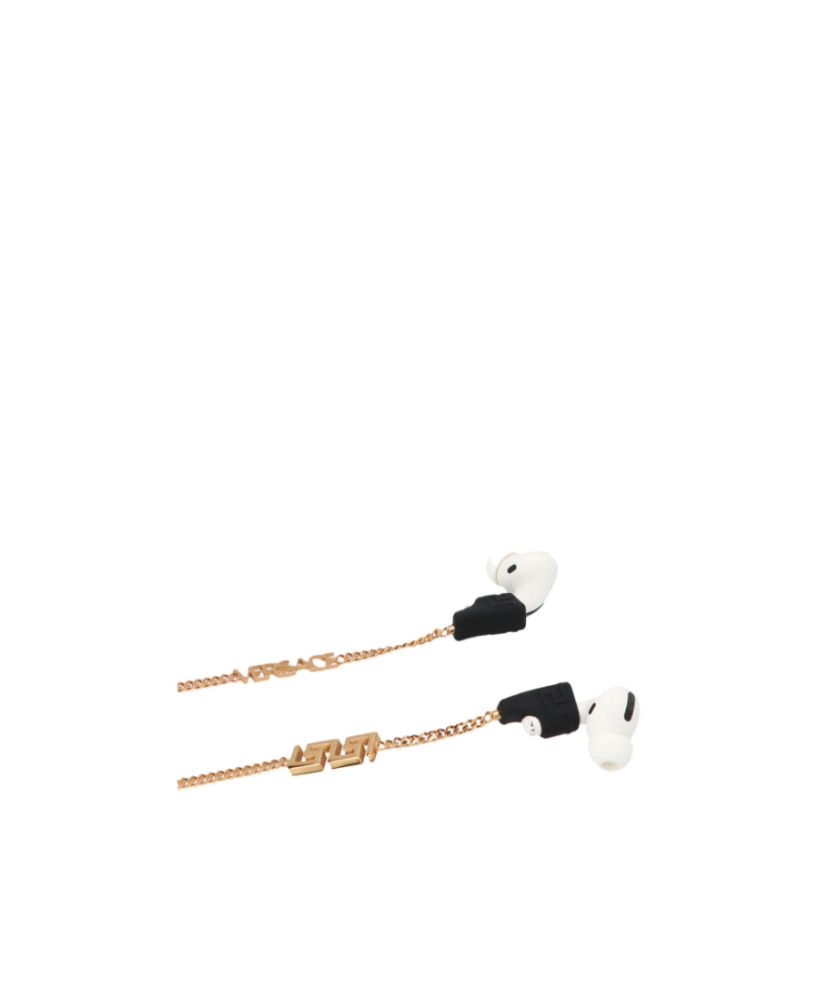 Versace Greca Wireless Headphone Strap In White