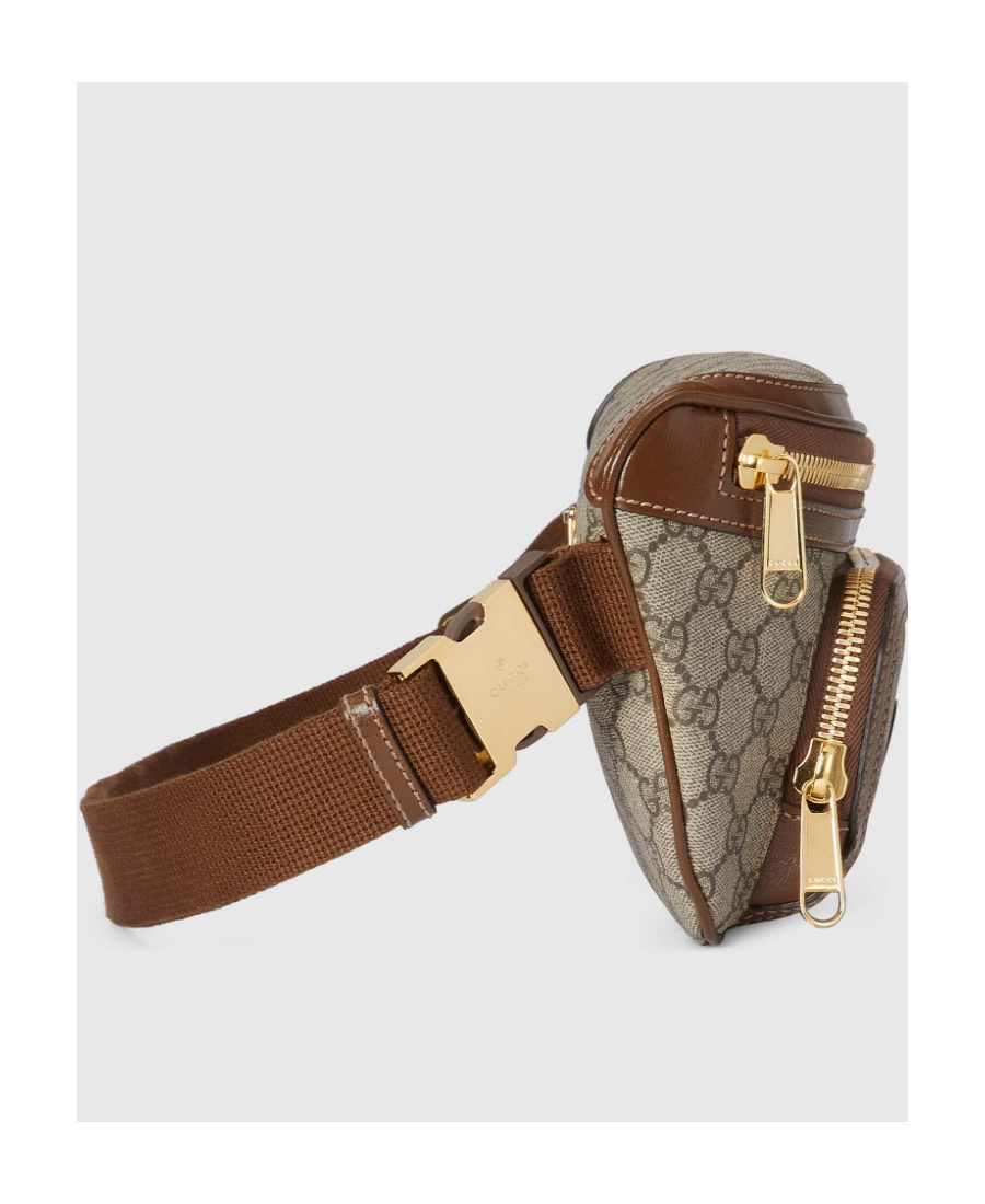 Gucci Interlocking G Belt Bag In Brown