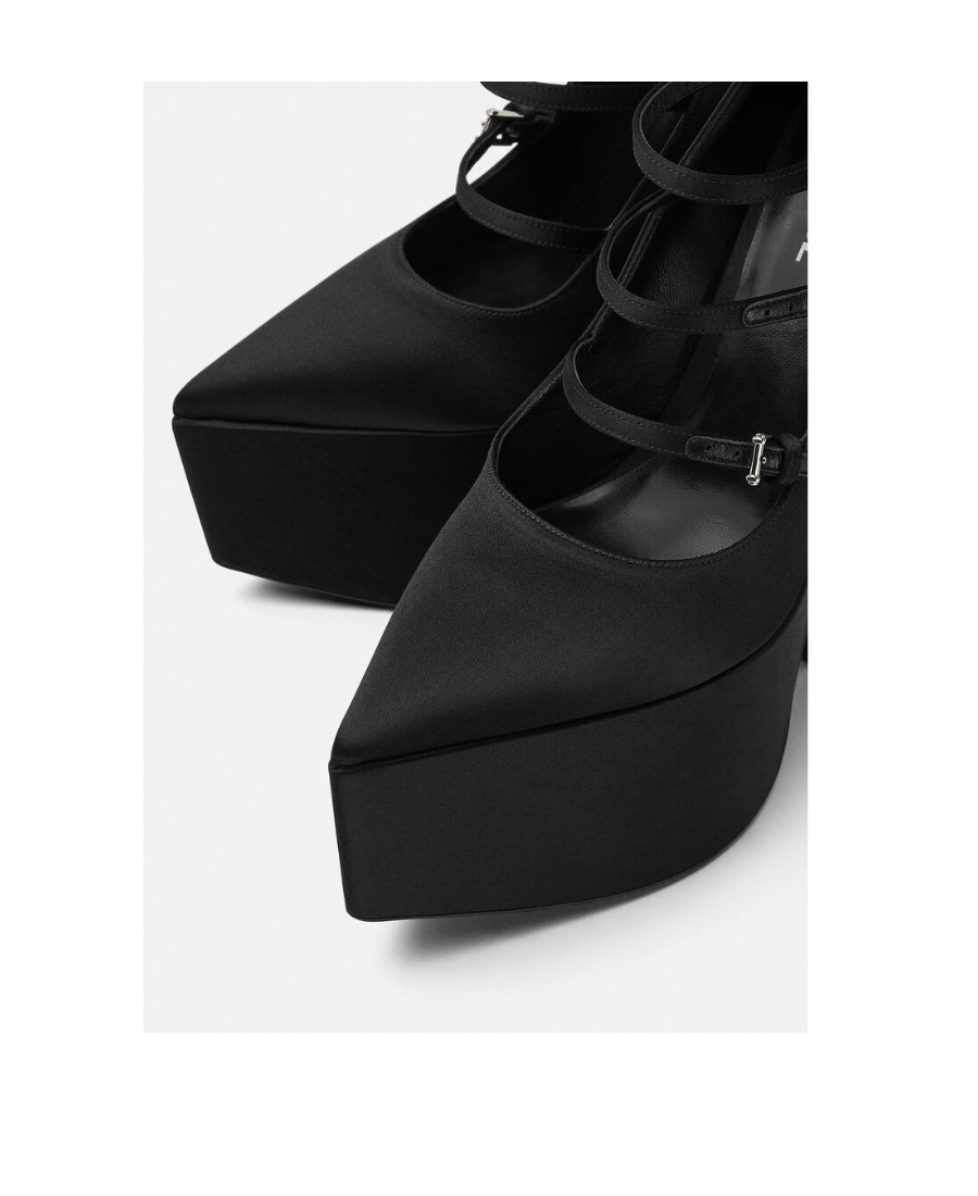 Versace Sandals In Black