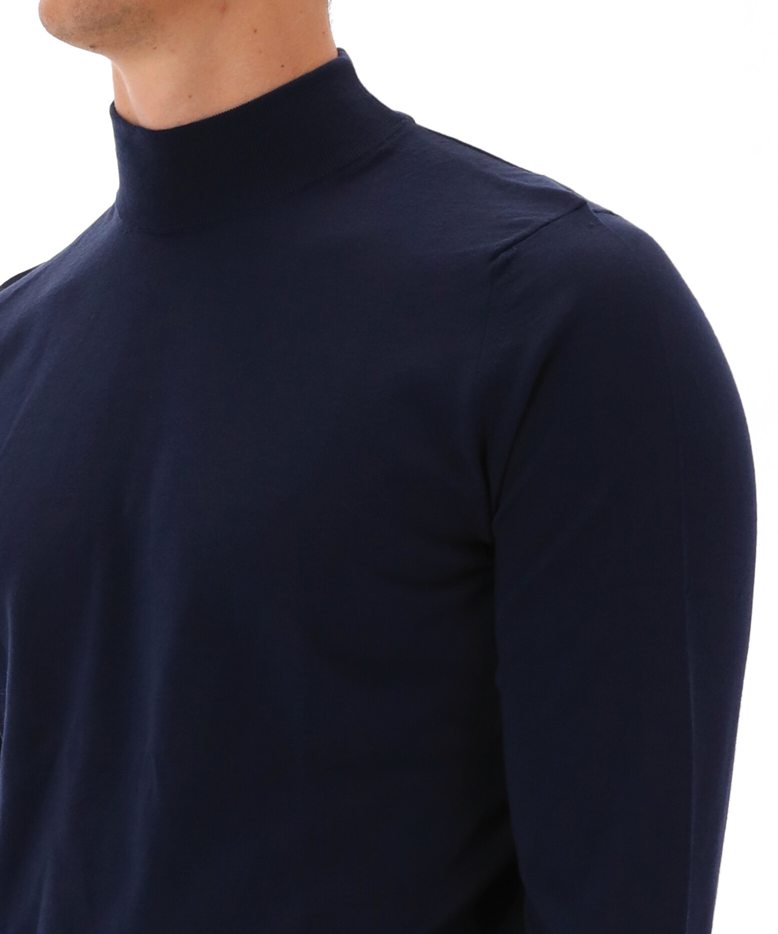Drumohr Dolcevita Merino-wool Jumper In Black
