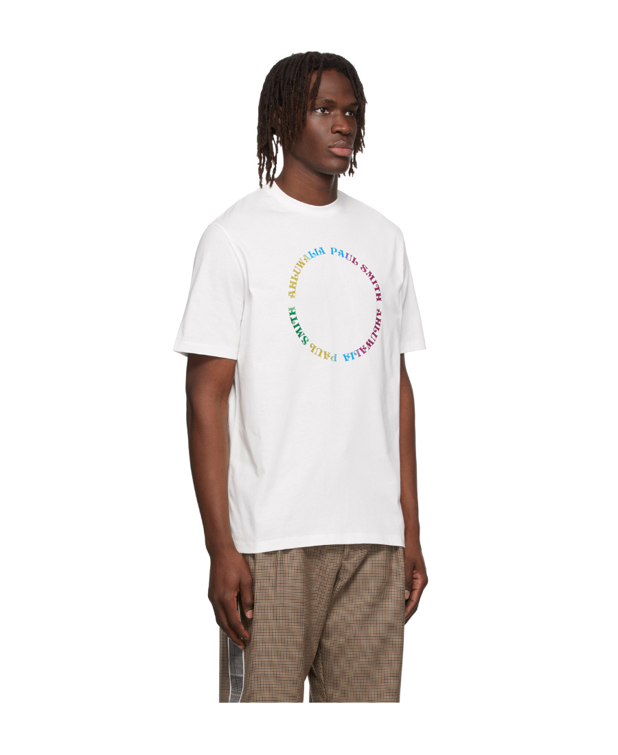 Paul Smith Plain Knitted T-shirt In White