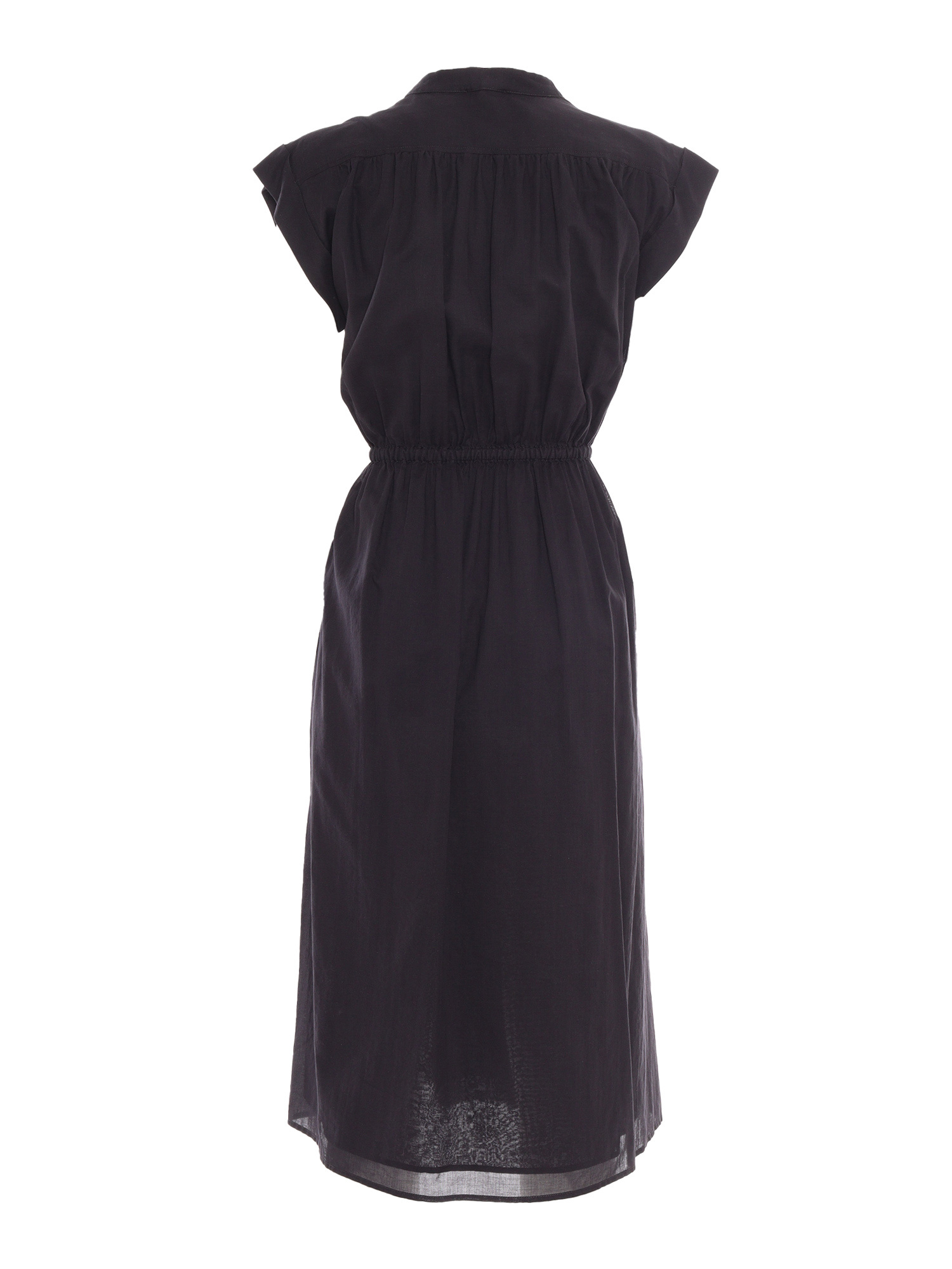 Peserico Tie-up Mini Dress In Blue