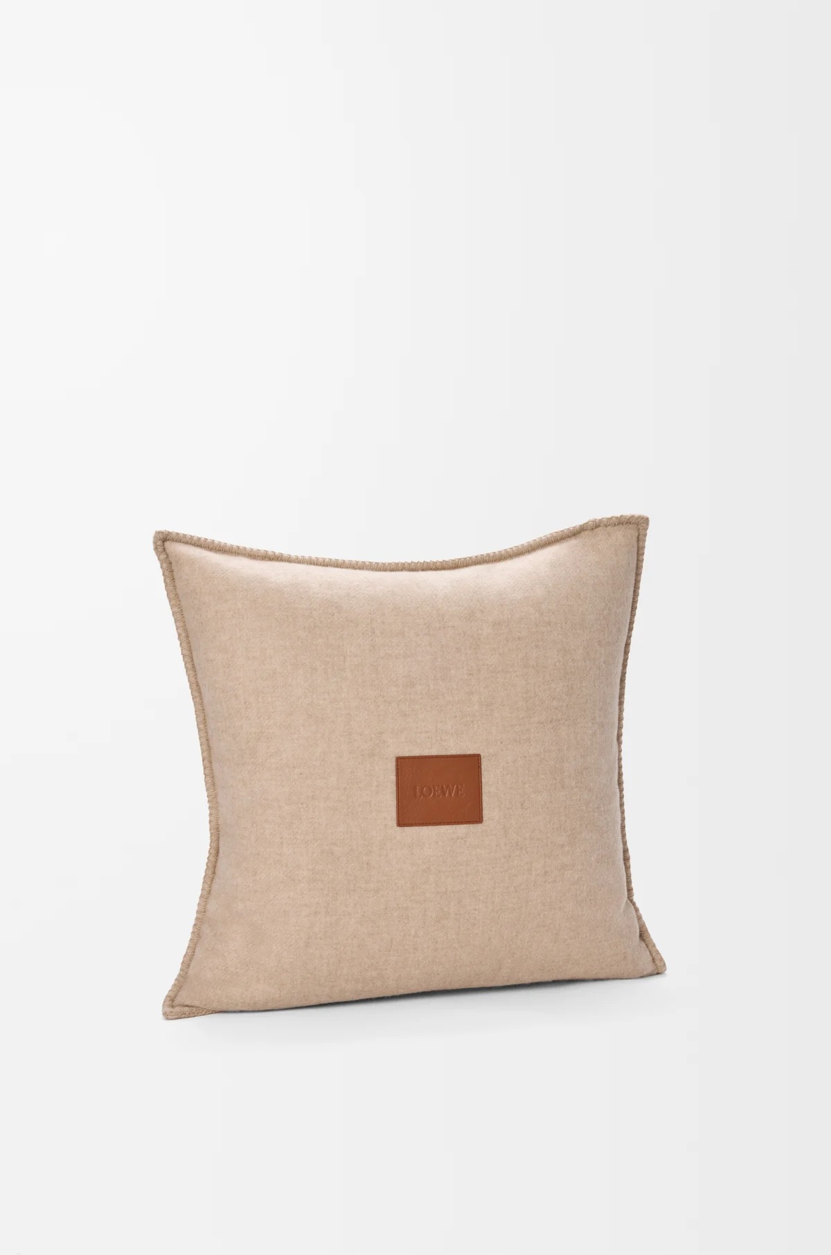 Loewe Cushion In Wool And Cashmere In Multi