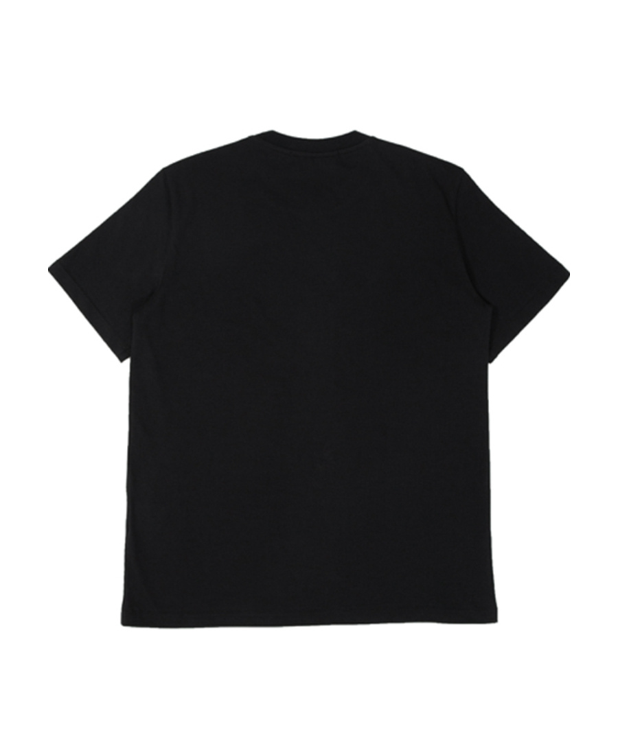 Msgm Logo Short-sleeved T-shirt In Black