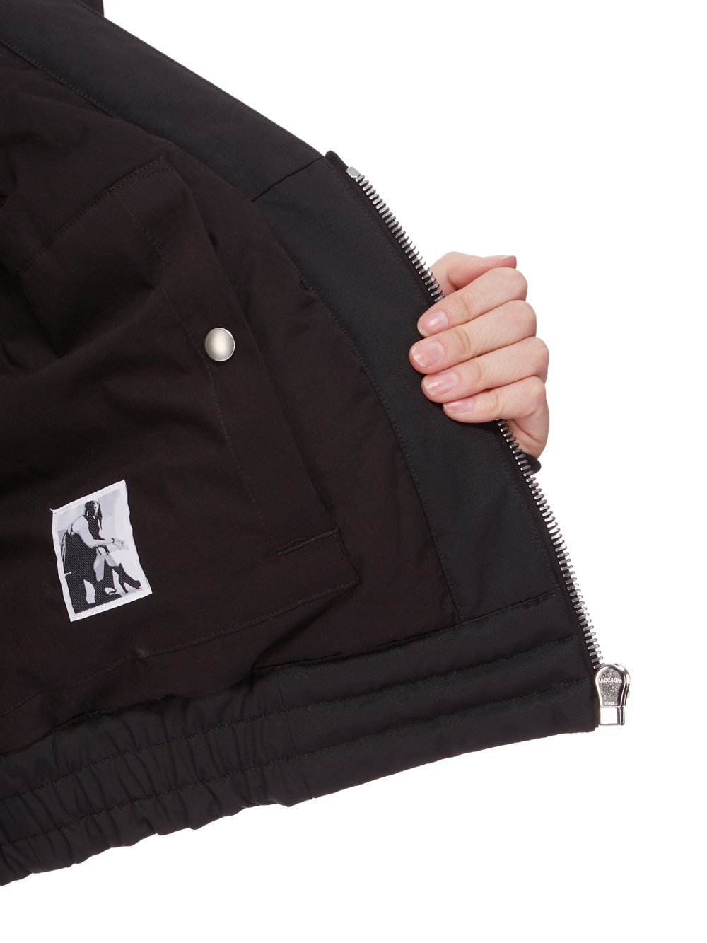 Rick Owens Drkshdw Long-sleeved Casual Jacket In Black