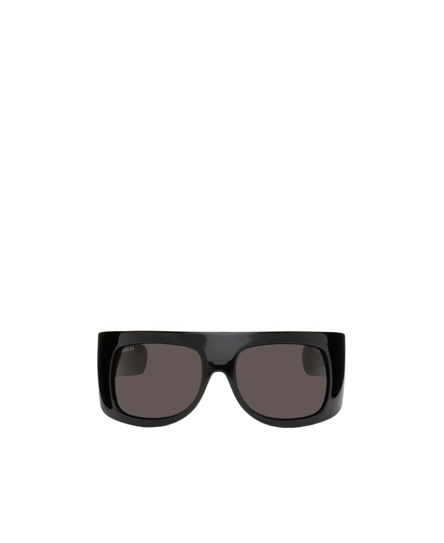 Gucci Mask-shaped Tinted Sunglasses In Black