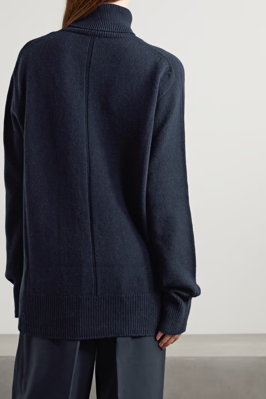 The Row Stepny Turtleneck Sweater In Black