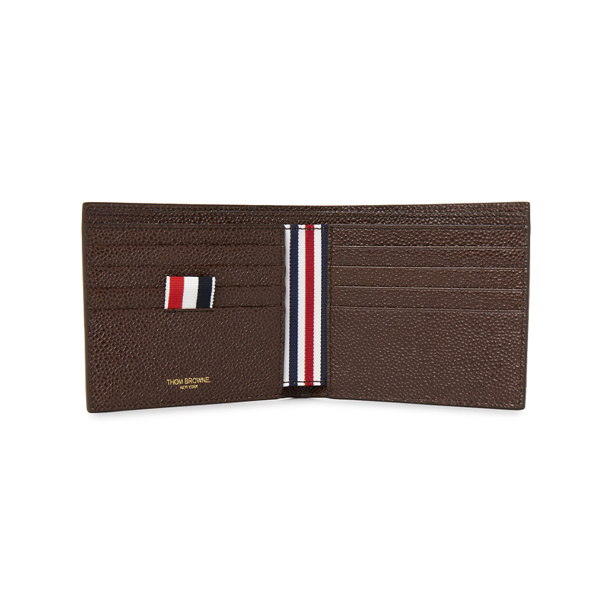 Thom Browne Bifold Wallet In Brown