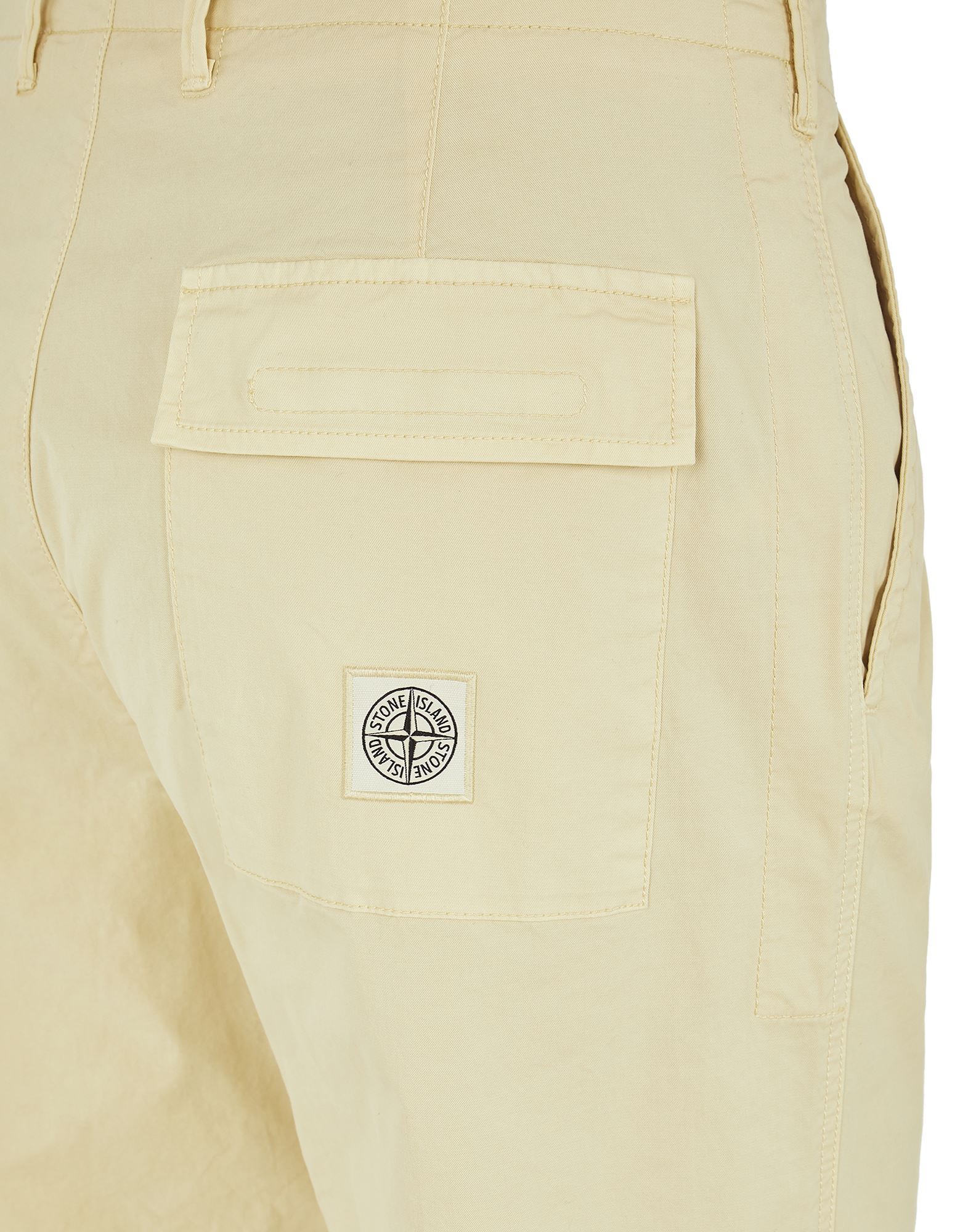 Stone Island Overalls Casual Trousers In Nude