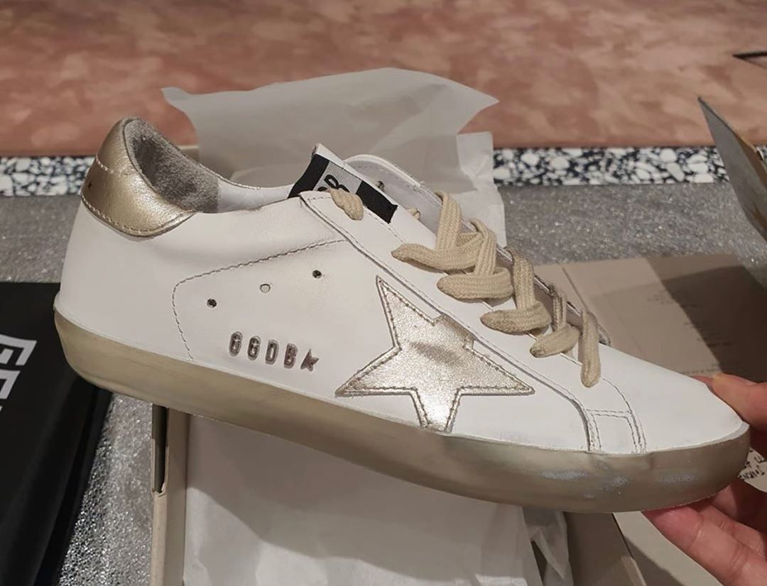 Golden Goose Superstar Low-top Sneakers In White