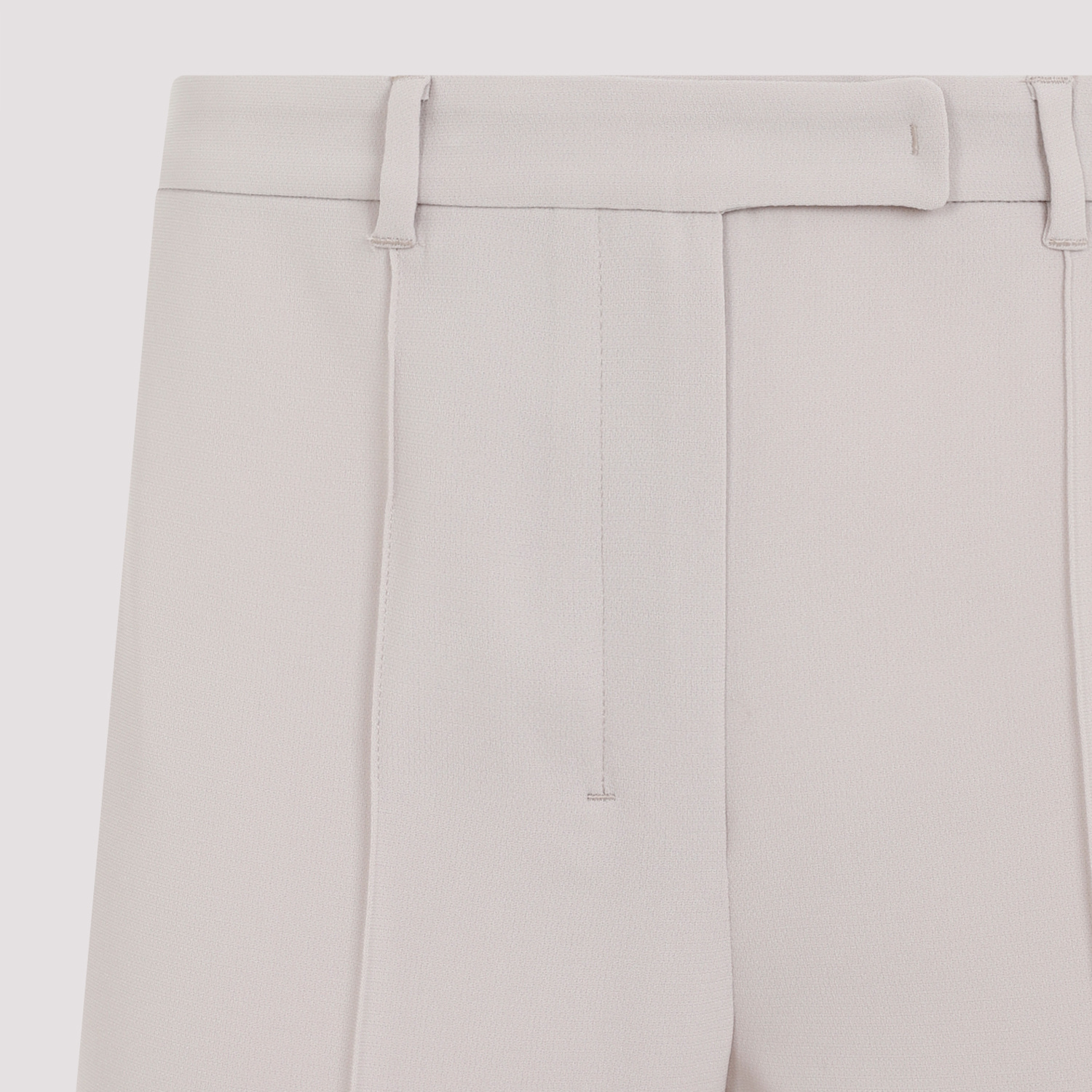 Max Mara Belt-loop Casual Pants In Pink