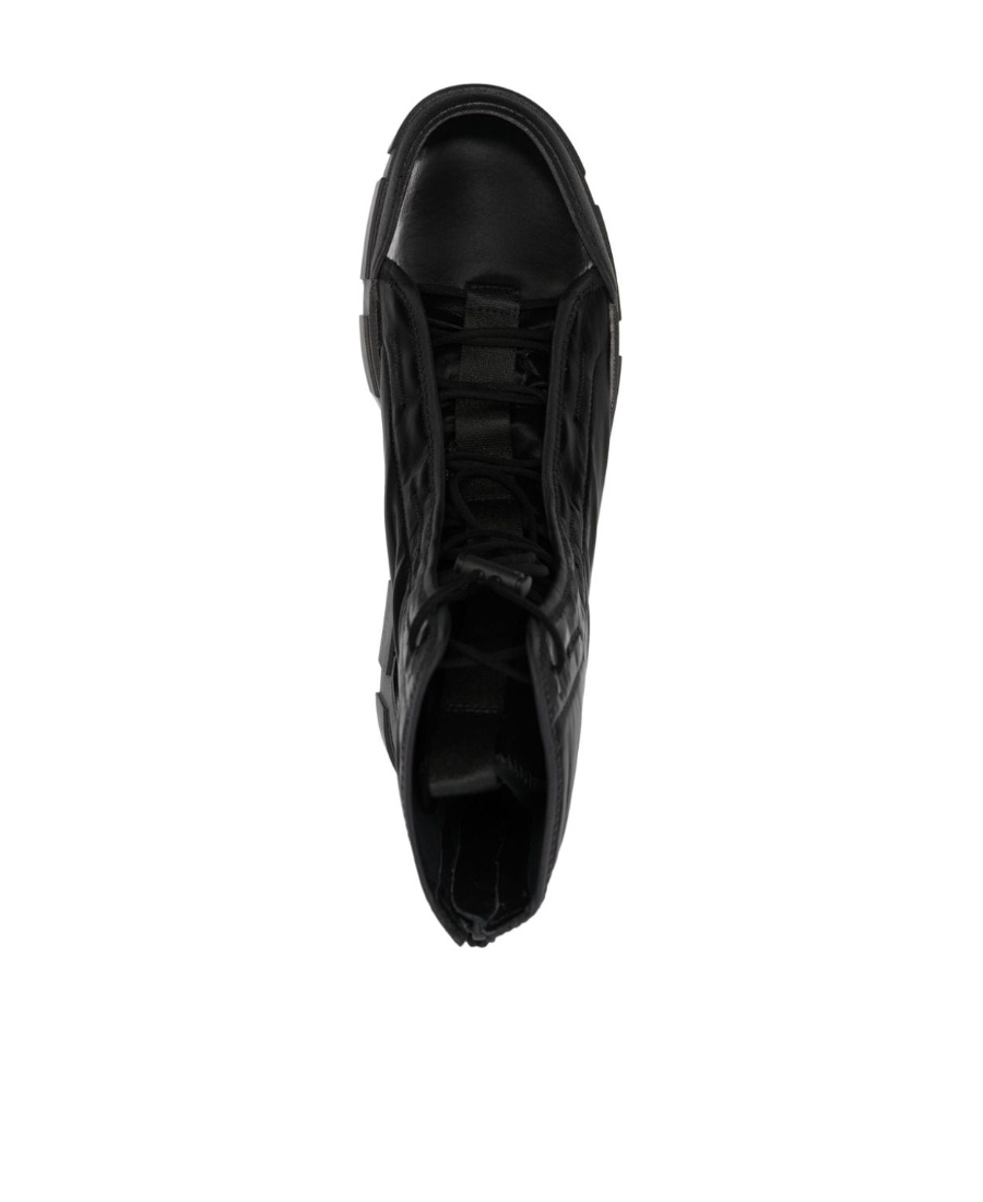 Shop Vic Matie Round-headed Short Boots In Black