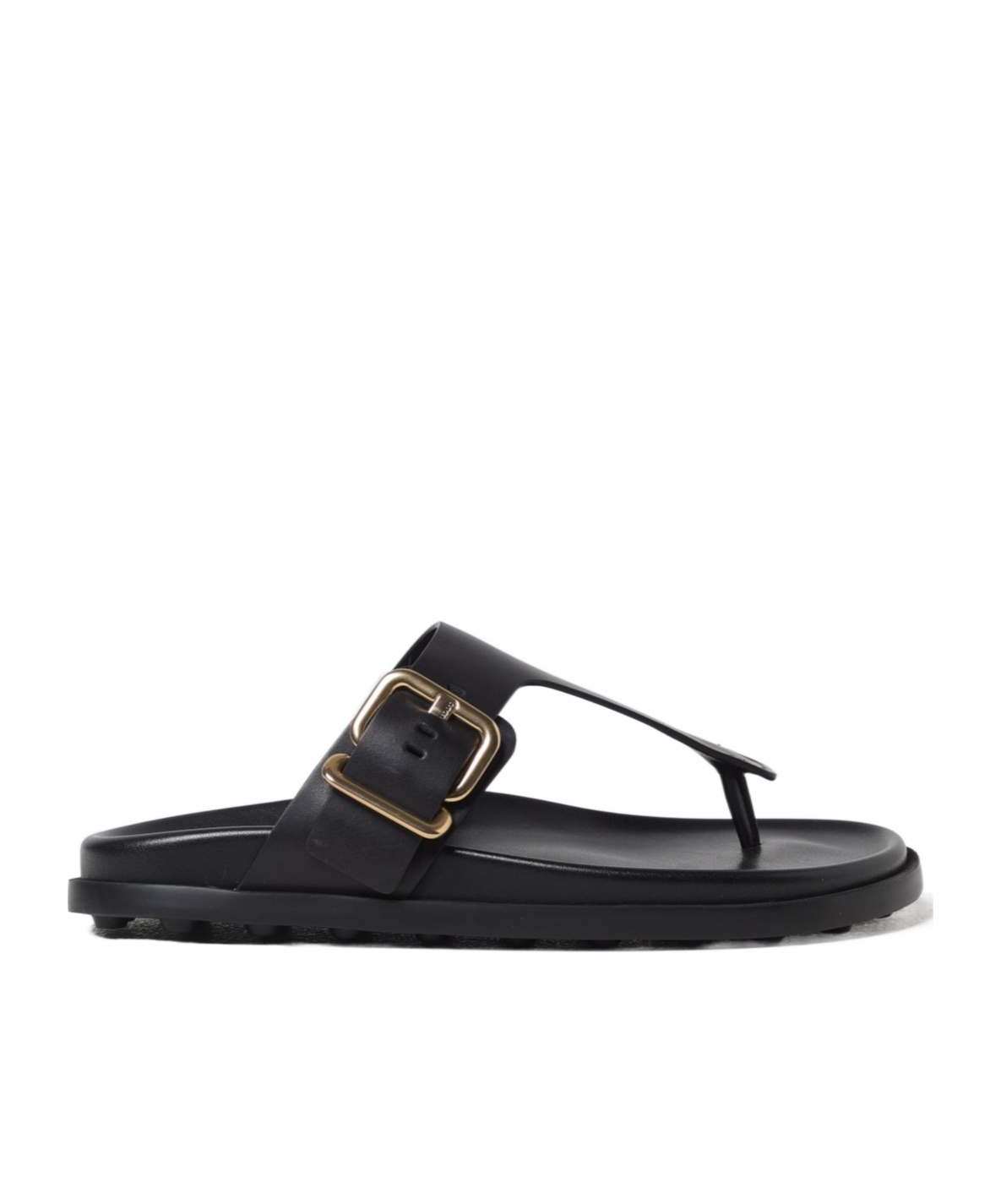 TOD'S LEATHER SLIDES