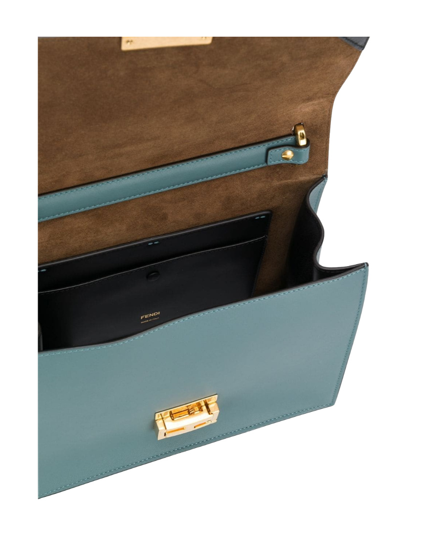 Fendi Kan U Shoulder Bag In Green
