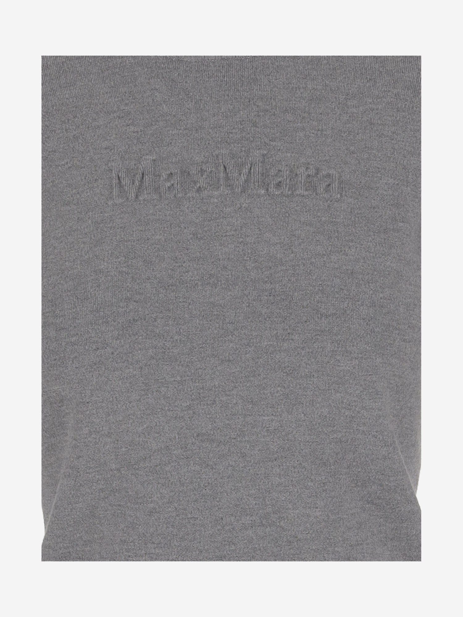 Max Mara Long-sleeved Tops In Gray