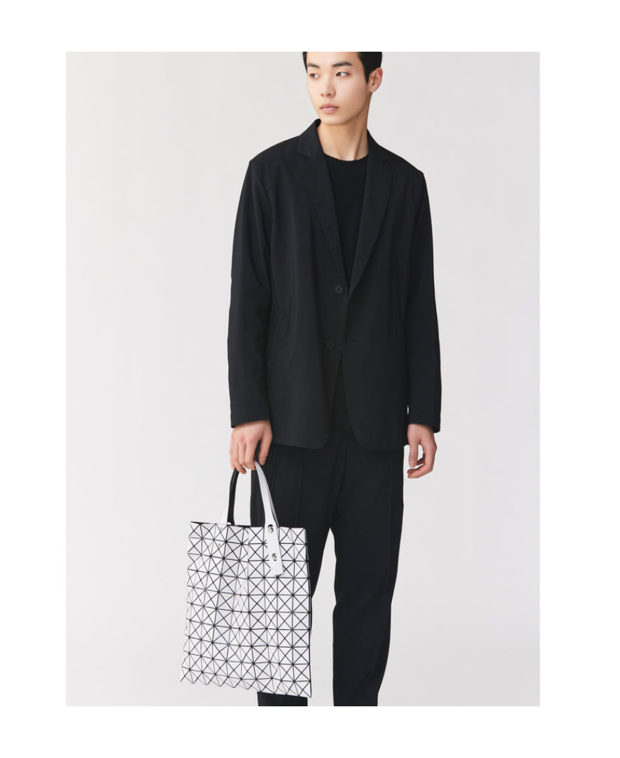 Bao Bao Issey Miyake Large Prism Tote Bag In White