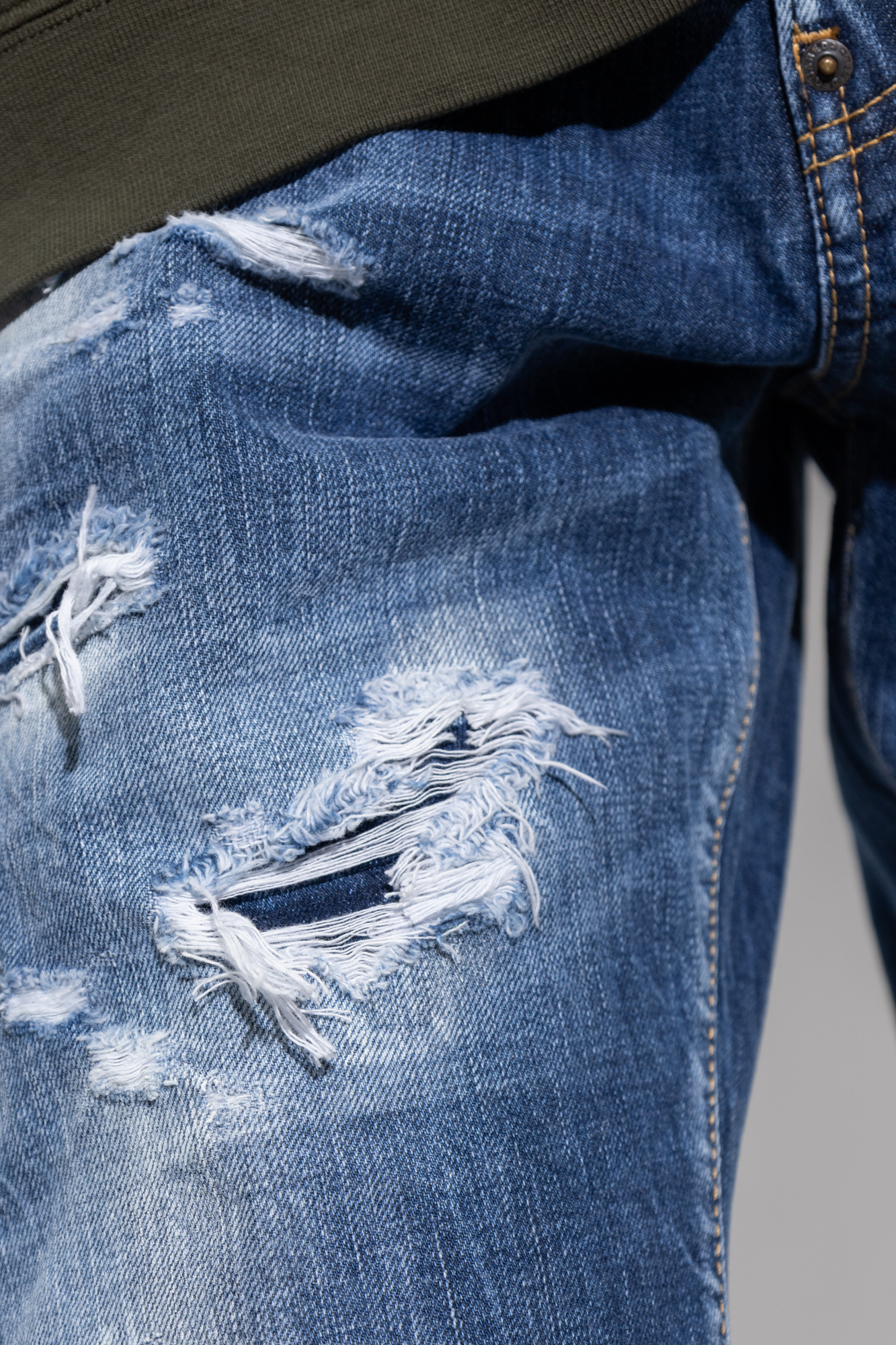 Dsquared2 Denim Bro Jeans In Blue