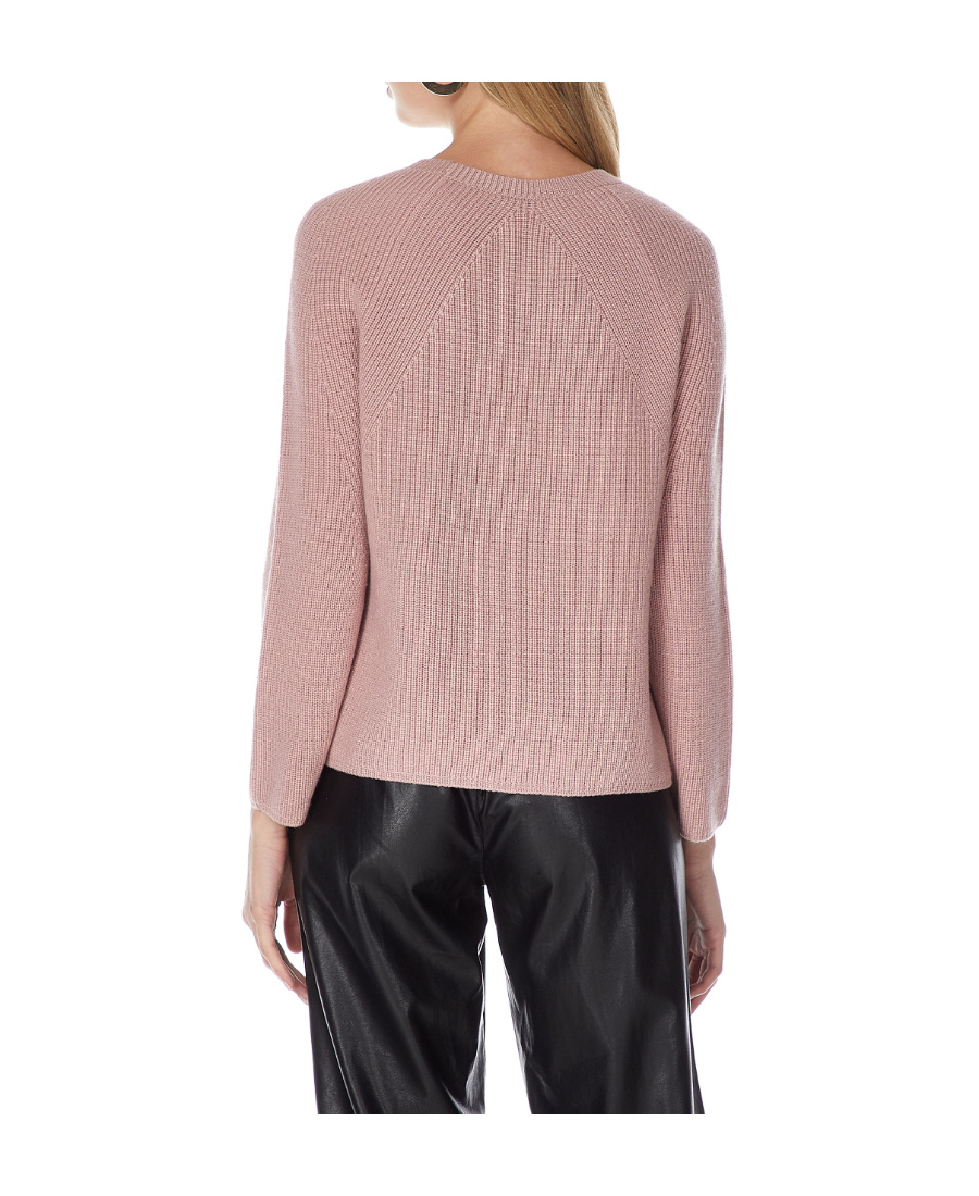 Max Mara Balenio Virgin Wool Sweater In Nude