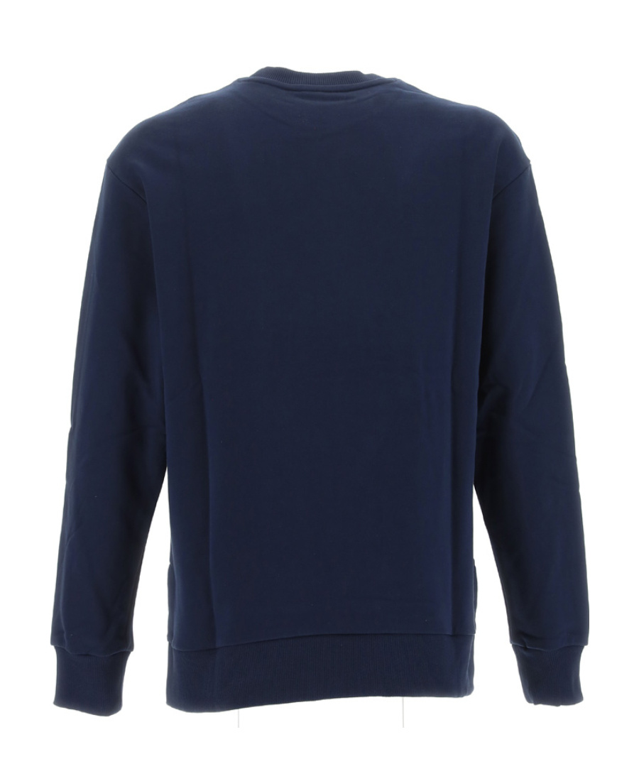 Apc A.p.c. Logo Organic Cotton Sweatshirt In Black